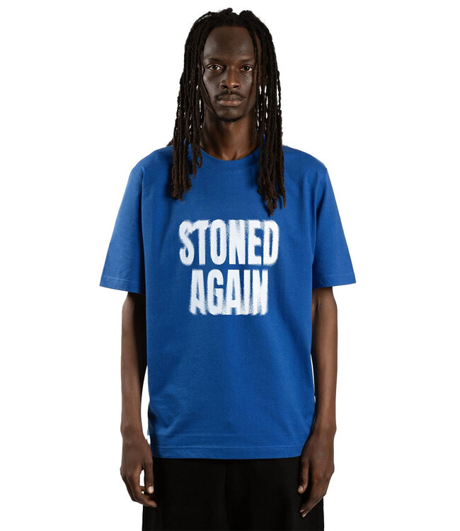 WASTED PARIS Stoned Again T-Shirt - Arena Blue