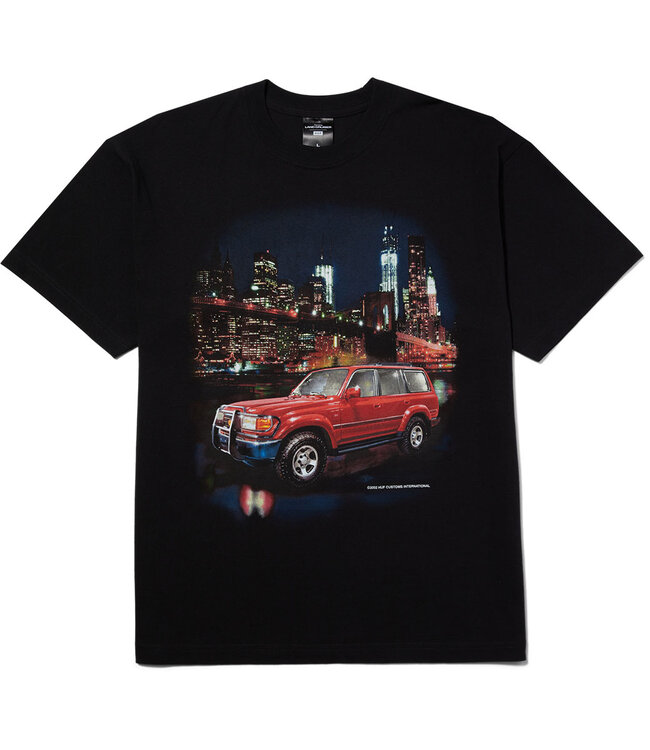 HUF Big Poppa J8 T-Shirt - Black