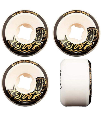 OJ WHEELS Elite Hardline White - 99a 55Mm