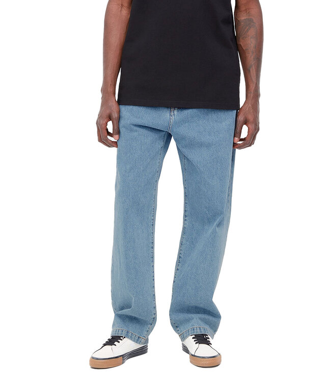 CARHARTT WIP Landon Pant - Blue/Heavy Stone Wash