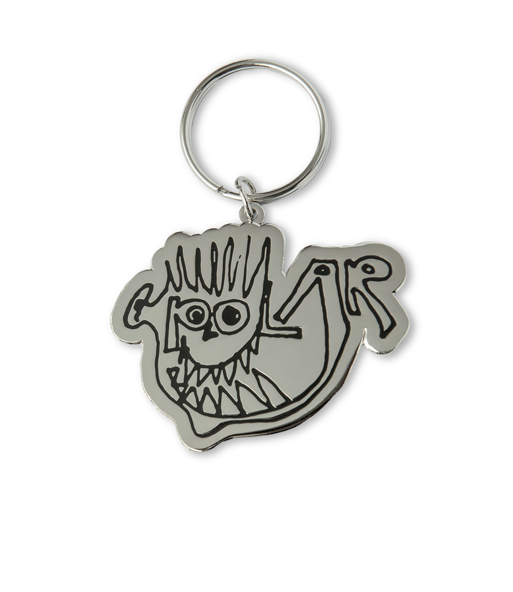 POLAR Key Chain Braces - Silver/Black