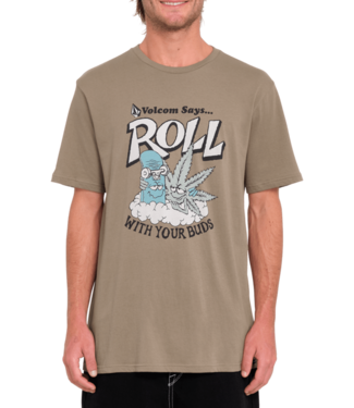 VOLCOM Budz T-Shirt - Teak VOLCOM Budz T-Shirt - Teak