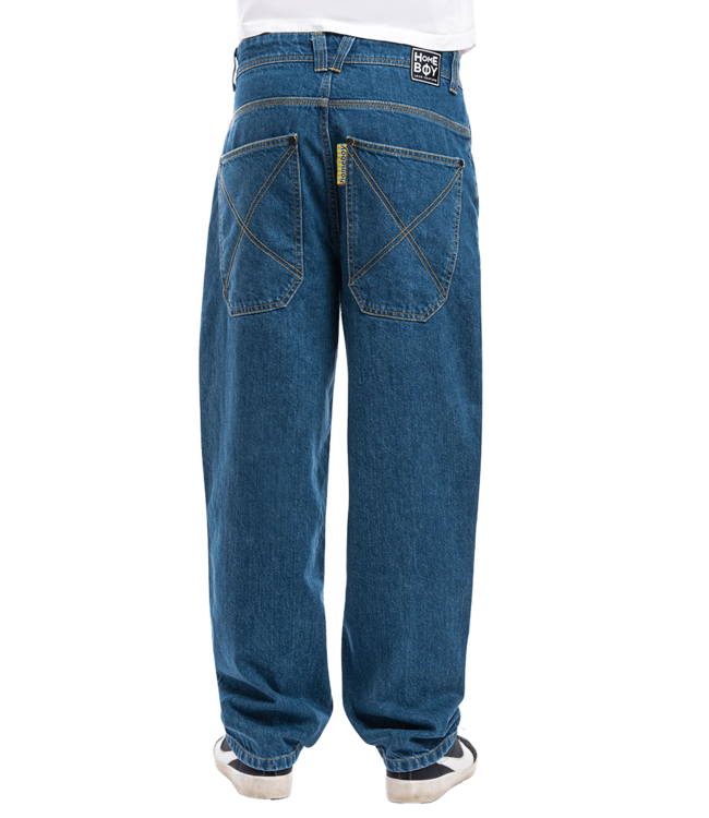 HOMEBOY X-Tra Baggy Denim - Washed Blue