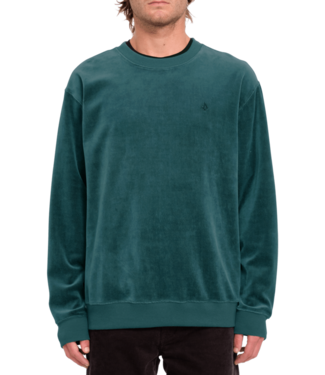 VOLCOM Single Stone Velvet Crew - Evergreen