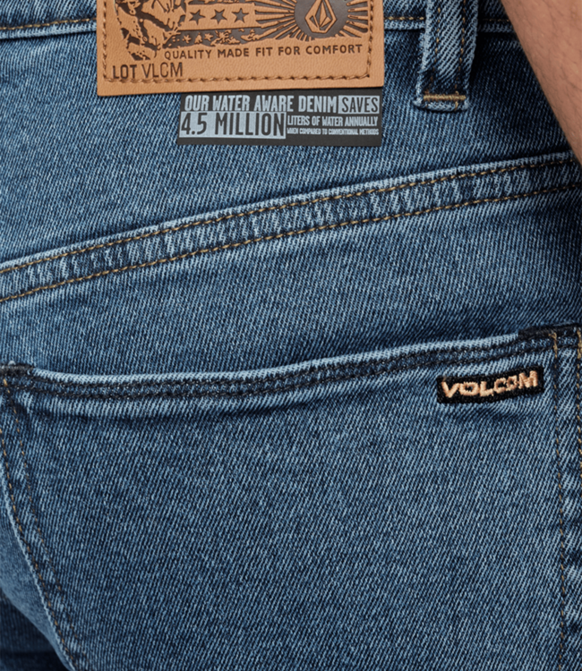 VOLCOM Solver Denim - Washed Blue
