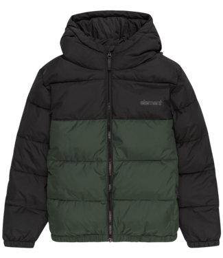 ELEMENT Classic Hooded Puffa - Deep Forest