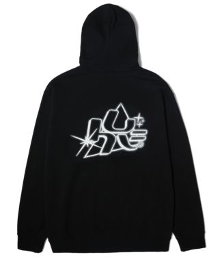 HUF Glow Hoodie - Black