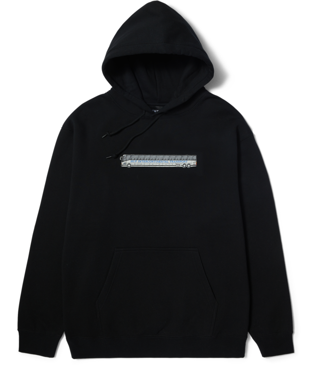 HUF Transport Hoodie - Black