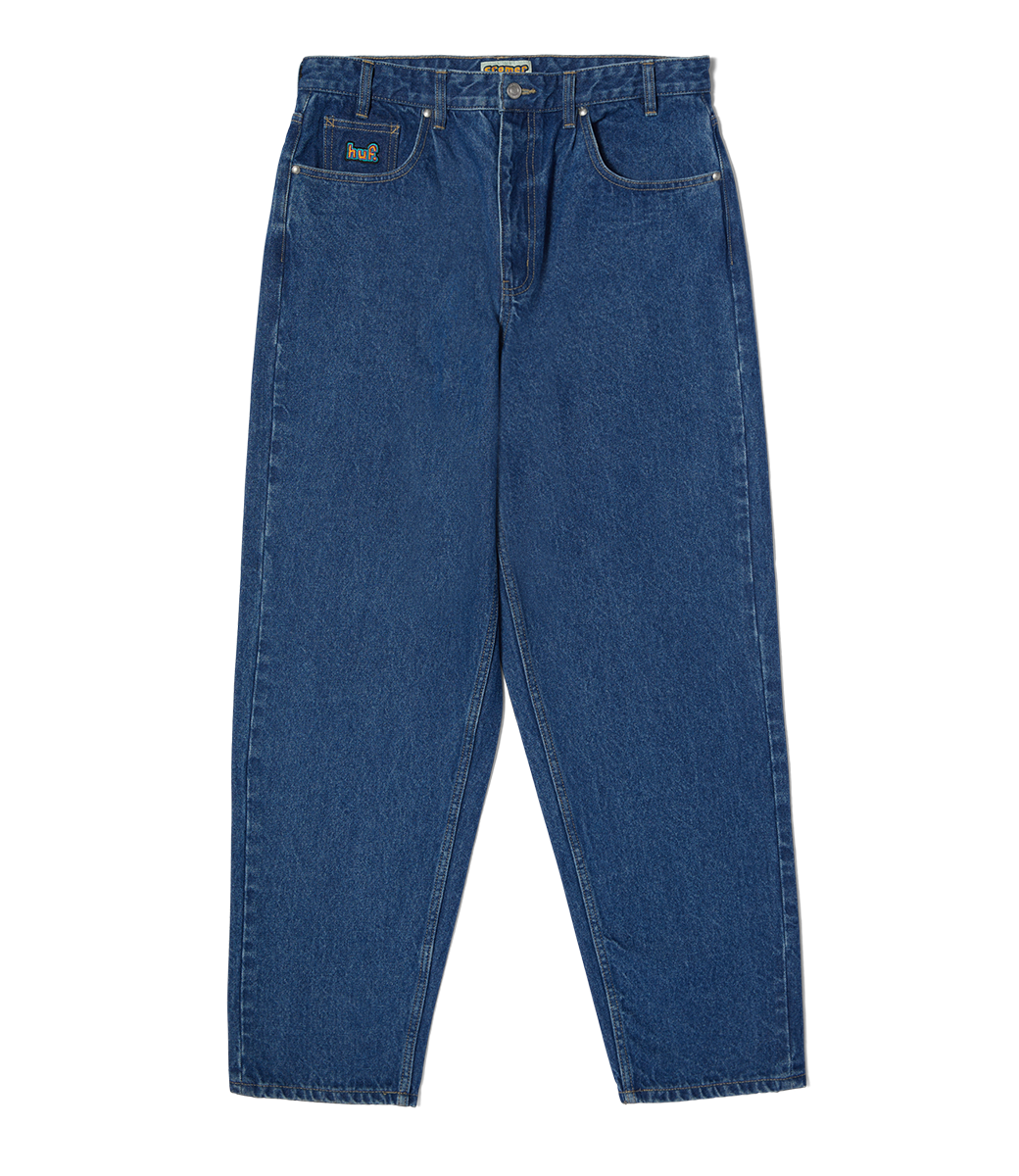HUF Cromer Pant - Stone Wash Indigo