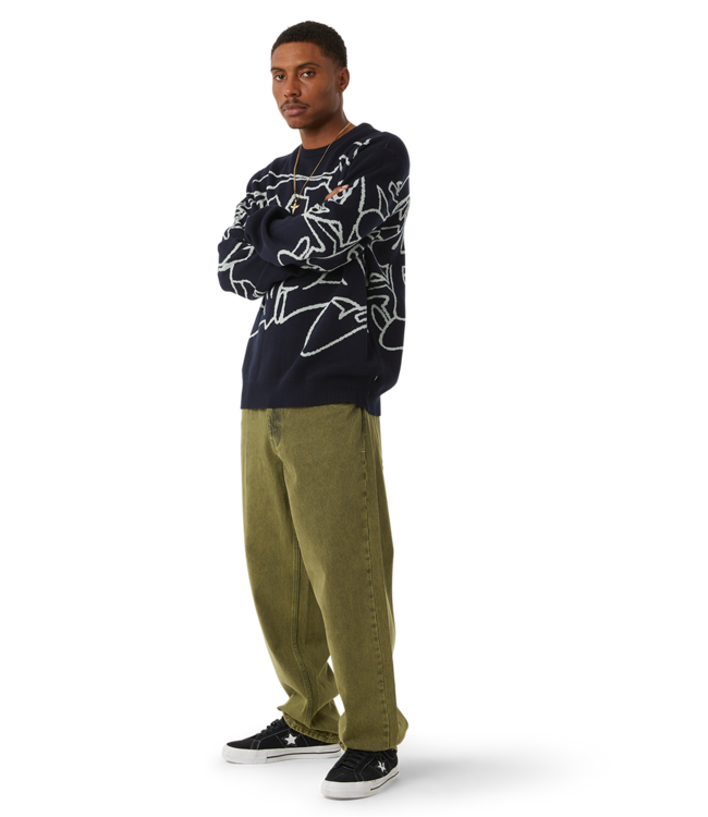 HUF Cromer Washed Pant - Dried Herb