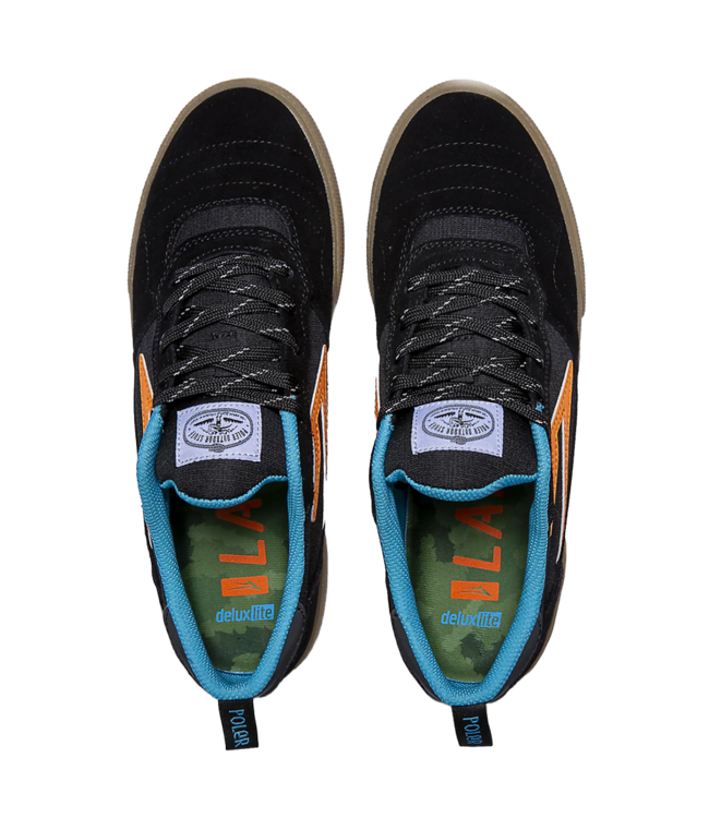 LAKAI Cambridge - Black/Multi Suede