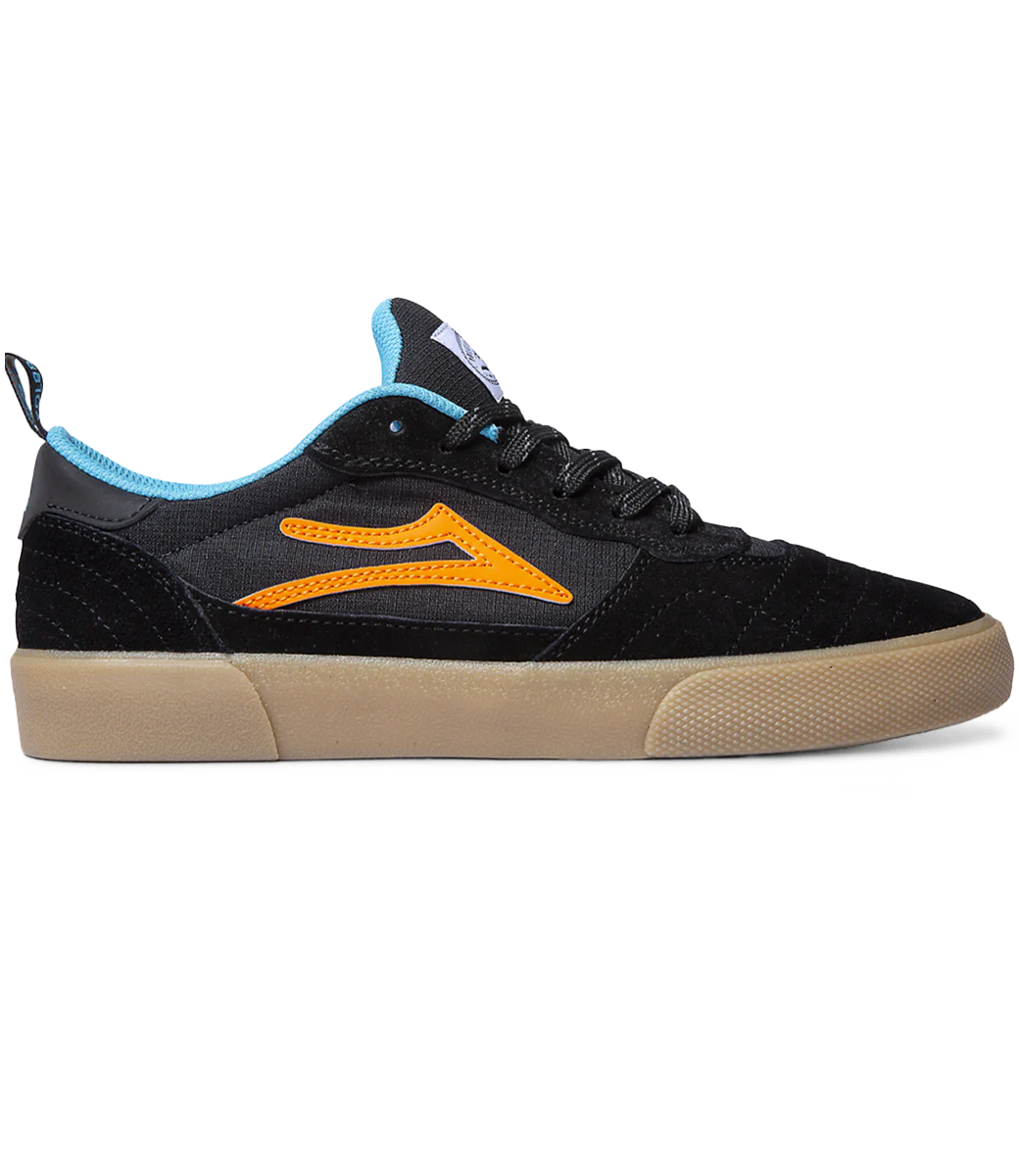 LAKAI Cambridge - Black/Multi Suede