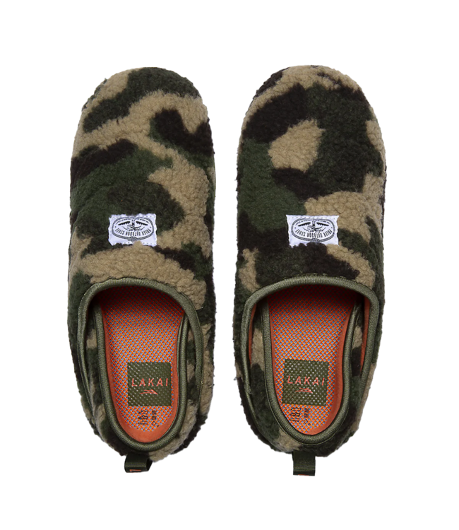 LAKAI Poler Owen Slipper - Furry Camo