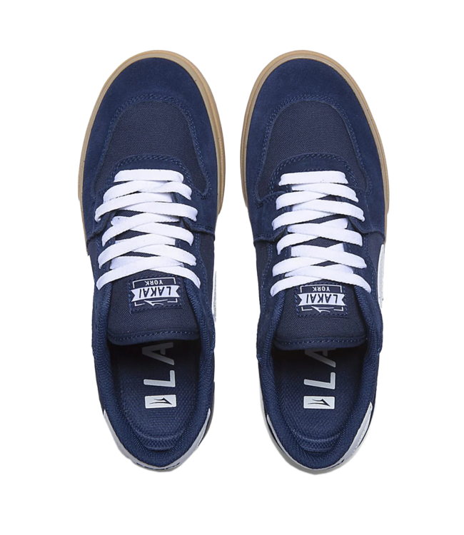 LAKAI York - Navy/Gum Suede