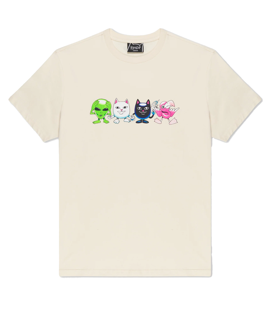 RIPNDIP Bestie Gang Tee - Natural