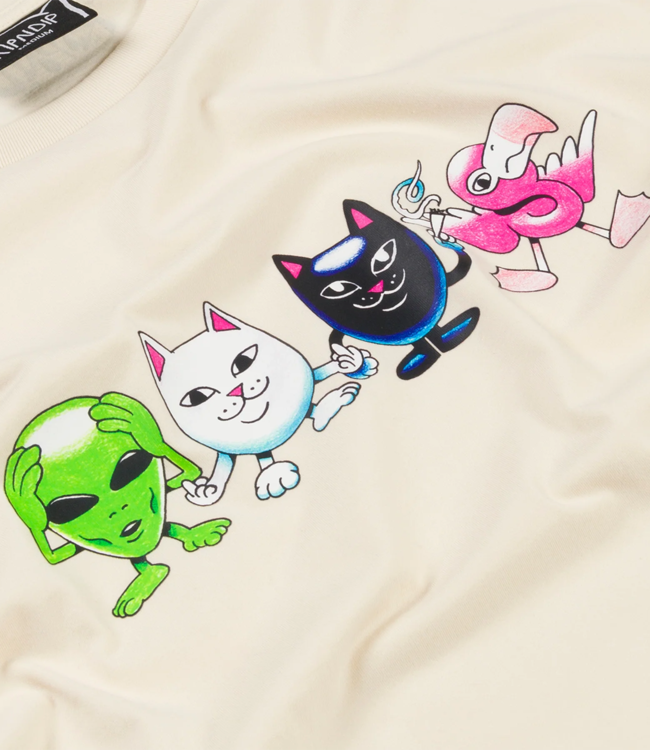 RIPNDIP Bestie Gang Tee - Natural
