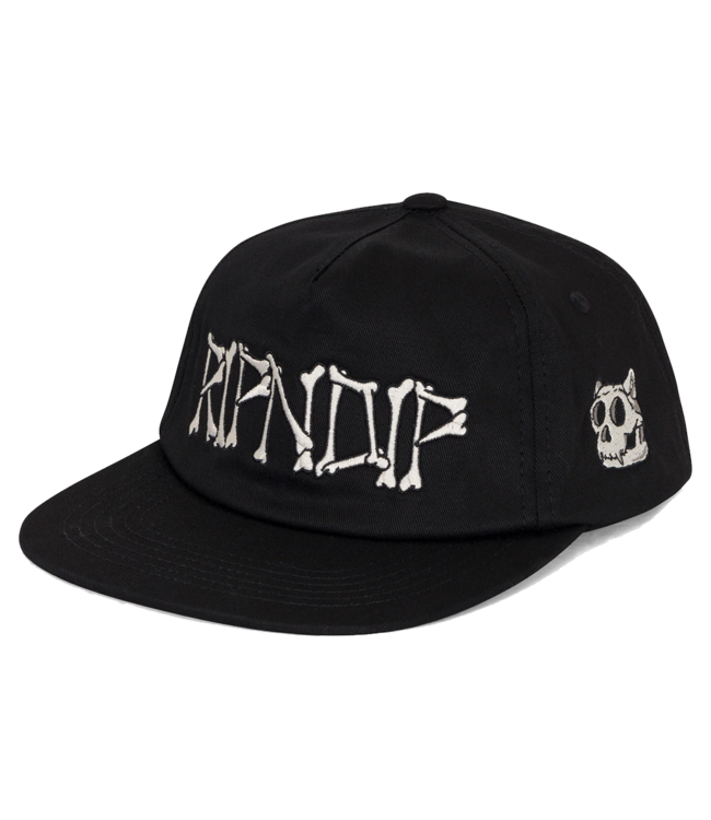 RIPNDIP Bones Snapback - Black