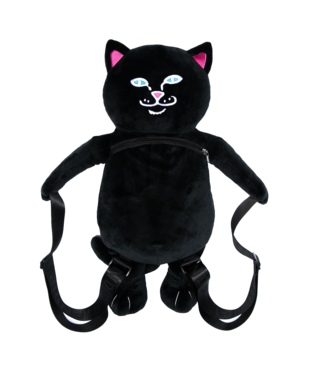 RIPNDIP Lord Jermal Plush Backpack - Black