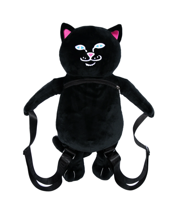 RIPNDIP Lord Jermal Plush Backpack - Black