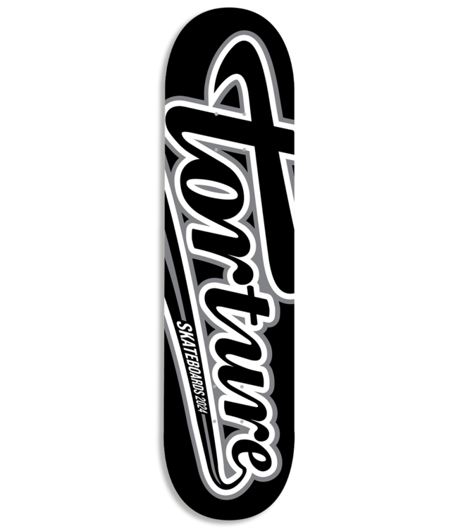 TORTURE SKATEBOARDS Baseball Deck - Black