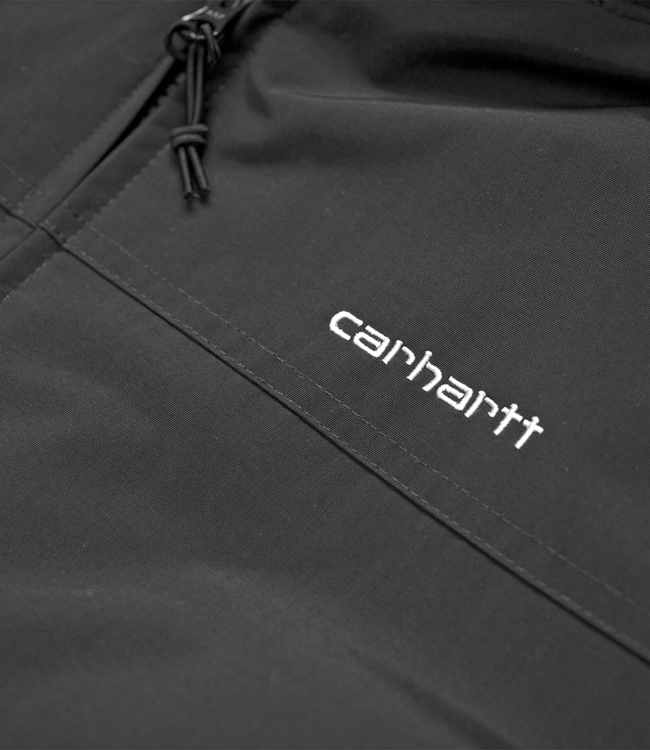 CARHARTT WIP Hooded Sail Jacket - Black/White