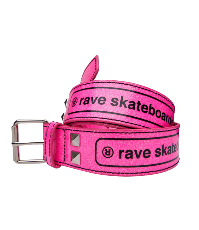 RAVE Core Logo Belt - Hot Pink