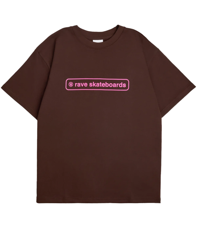 RAVE Core Logo T-Shirt - Brown