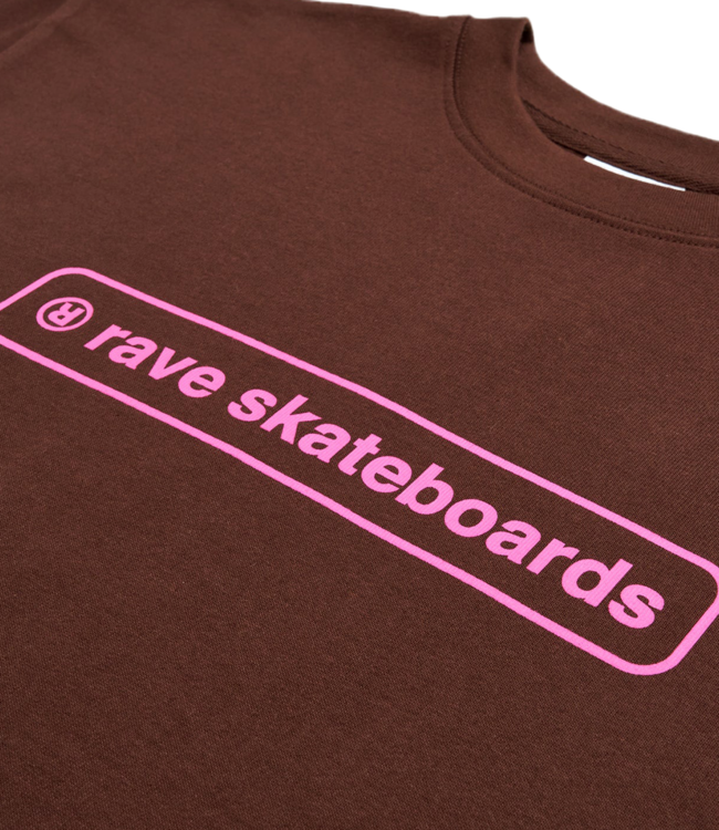 RAVE Core Logo T-Shirt - Brown