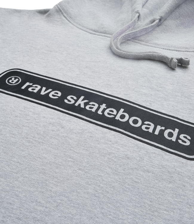RAVE Core Logo Hoodie - Sport Grey