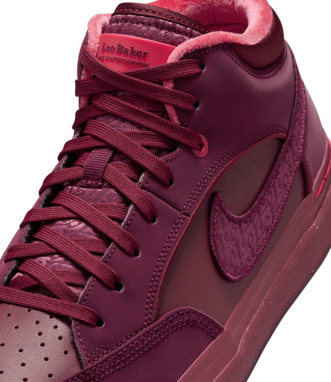 NIKE SB React Leo Premium - Dark Beetroot