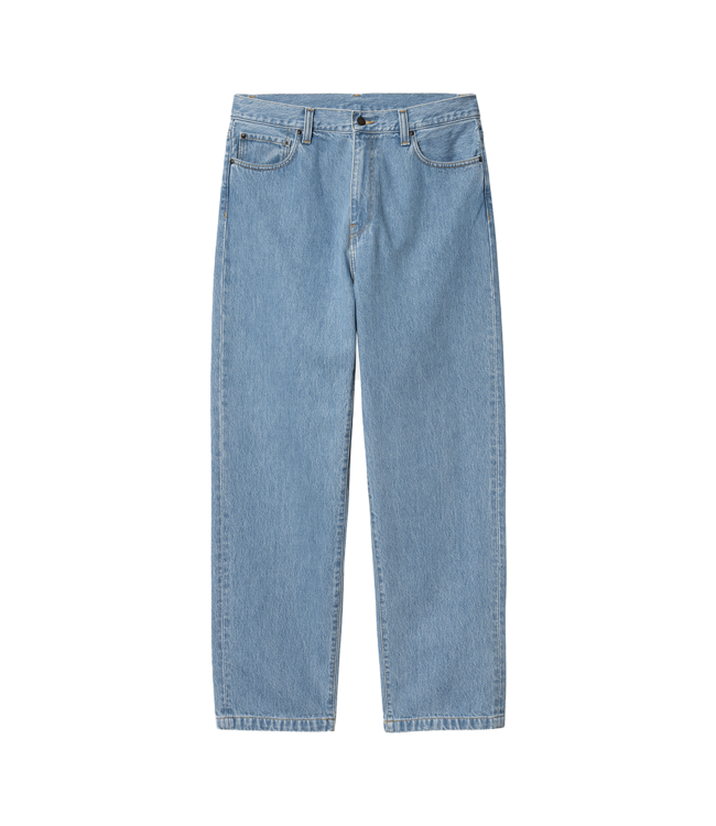 CARHARTT WIP Aaron Pant - Blue/Stone Bleached