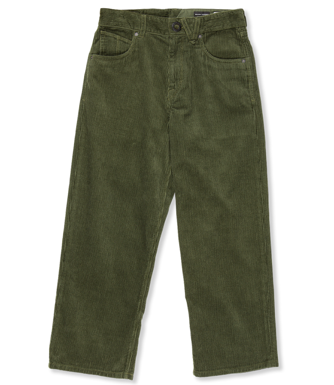 VOLCOM Billow Corduroy - Squadron Green