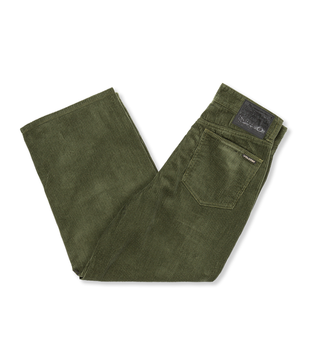 VOLCOM Billow Corduroy - Squadron Green