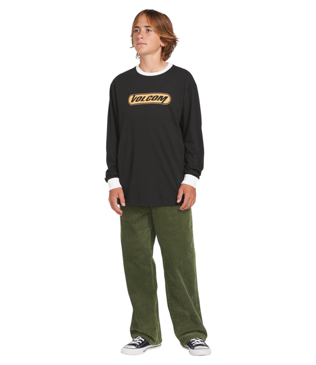 VOLCOM Billow Corduroy - Squadron Green