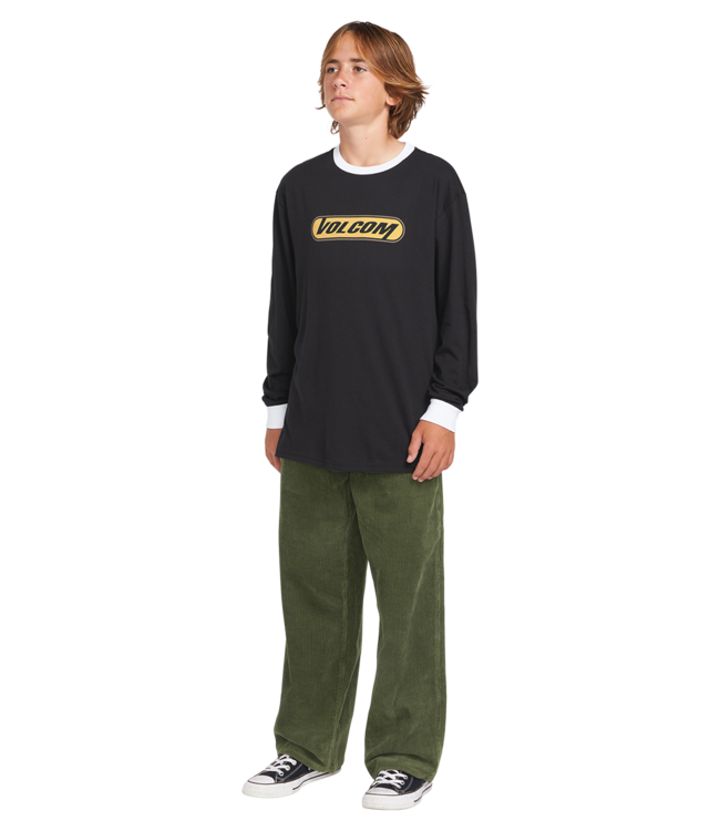 VOLCOM Billow Corduroy - Squadron Green