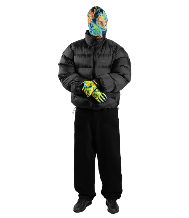 WASTED PARIS Fusion Puffer Jacket - Black