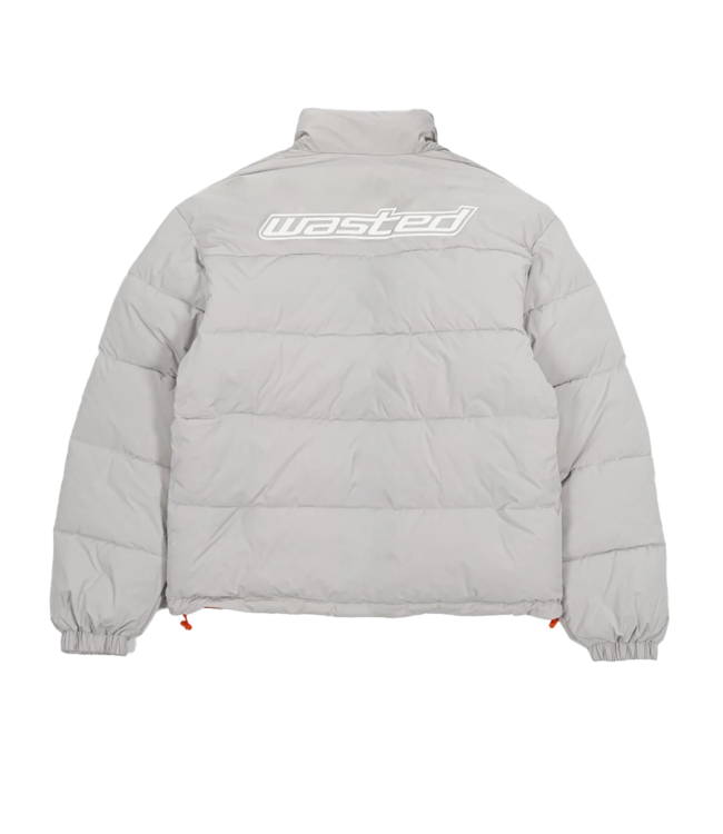 WASTED PARIS Pulse Puffer Jacket - Silver