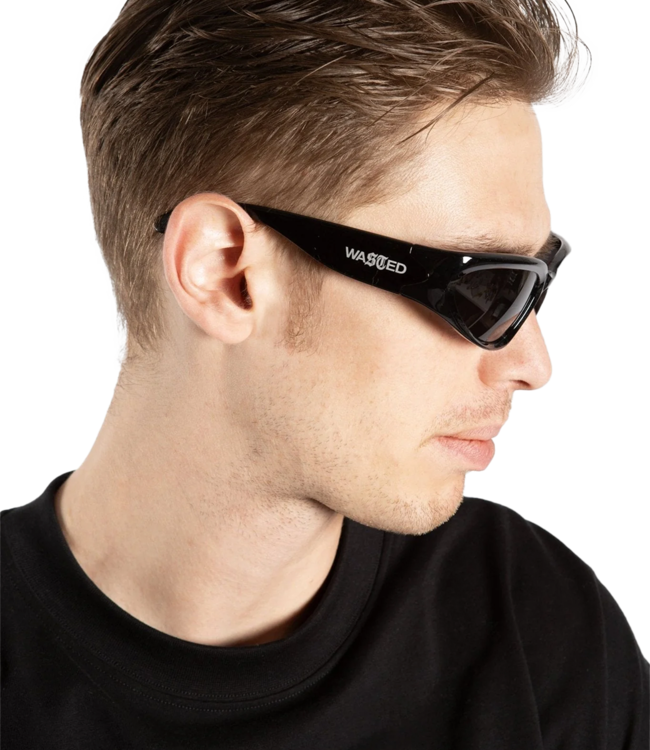 WASTED PARIS Signature Sunglasses - Black