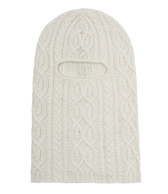 WASTED PARIS Rain Cable Balaclava - Off White