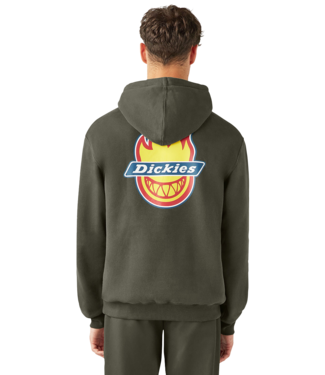DICKIES Dickies X Spitfire Hoodie - Olive Green