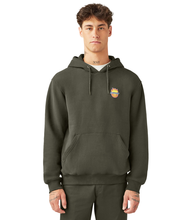 DICKIES Dickies X Spitfire Hoodie - Olive Green