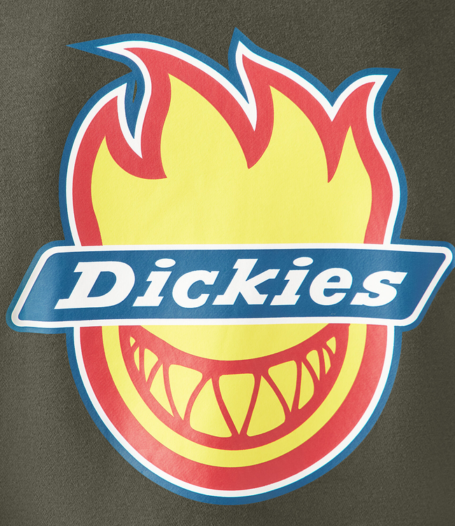 DICKIES Dickies X Spitfire Hoodie - Olive Green