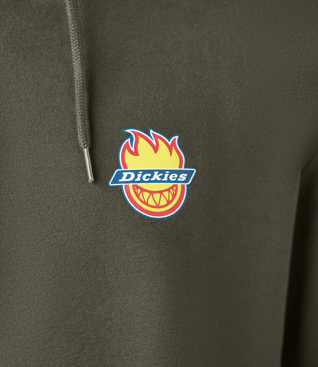 DICKIES Dickies X Spitfire Hoodie - Olive Green