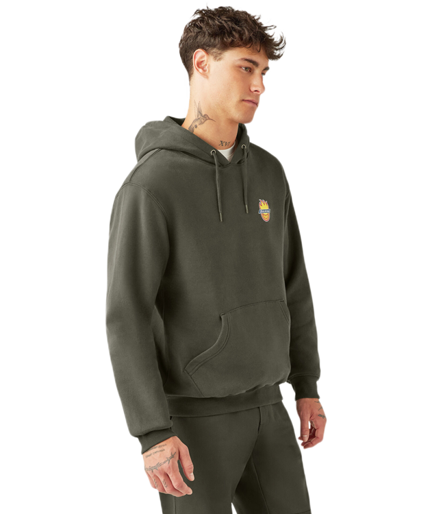 DICKIES Dickies X Spitfire Hoodie - Olive Green