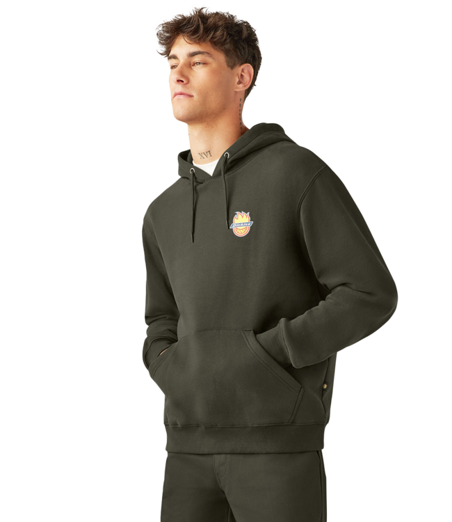 DICKIES Dickies X Spitfire Hoodie - Olive Green