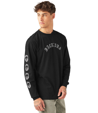DICKIES Dickies X Spitfire Longsleeve Tee - Black