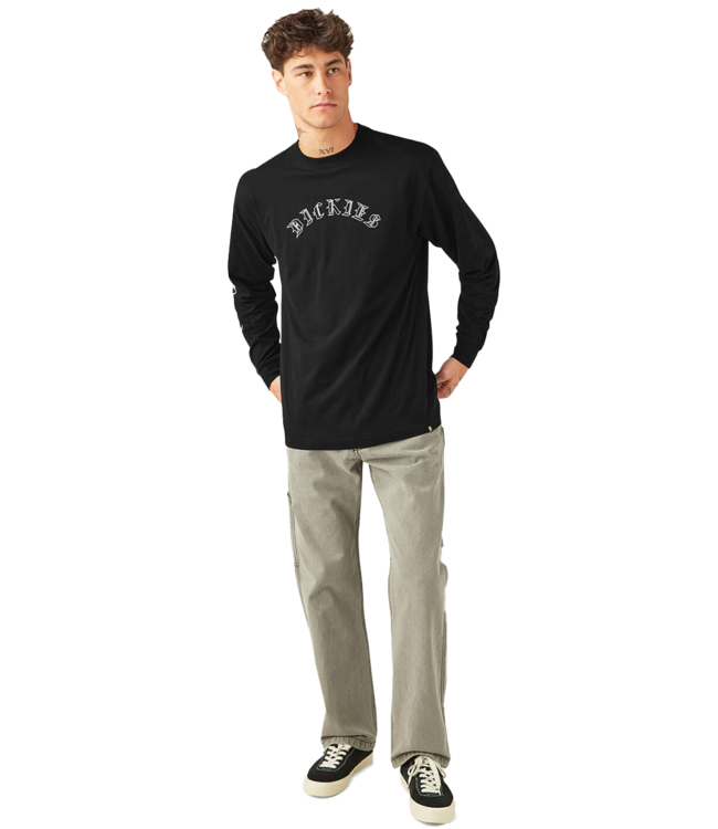 DICKIES Dickies X Spitfire Longsleeve Tee - Black