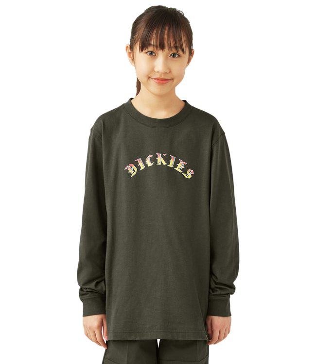 DICKIES Dickies X Spitfire Longsleeve Tee (kids) - Olive Green