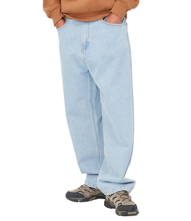 CARHARTT WIP Brandon Pant - Blue/Heavy Stone Bleached