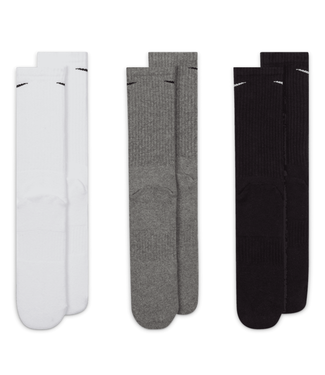 NIKE SB Everyday Cushioned  Crew Socks 3 Pack - Multi